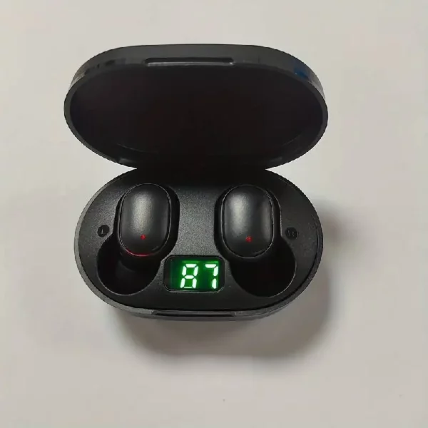 Fone De Ouvido Sem Fio E6s ou A6s Bluetooth 5.0 Tws Preto. OFERTA - Image 4